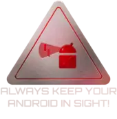 Project AD-01 warning: Always Keep Your Android in Sight!