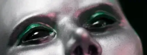 Project AD-01 Art Defines Zero One® Android Sculpture Dark Flux with black eyes Project AD-01 Art Defines Zero One® Android Sculpture Dark Flux with black eyes