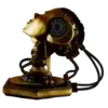 PROJECT AD-01 Sculpture Model Bright Aurum X DG-1P1 - Golden robotic LED android art by freaky-Deek