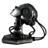 Project AD-01 handmade android LED art sculpture Omega with white LED light - handmade by artist freaky-Deek